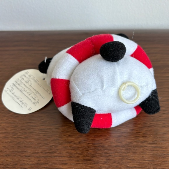 Vintage San-X Pull String Vibrating Pool Floaty Panda Stuffed Toy - Picture 4 of 6